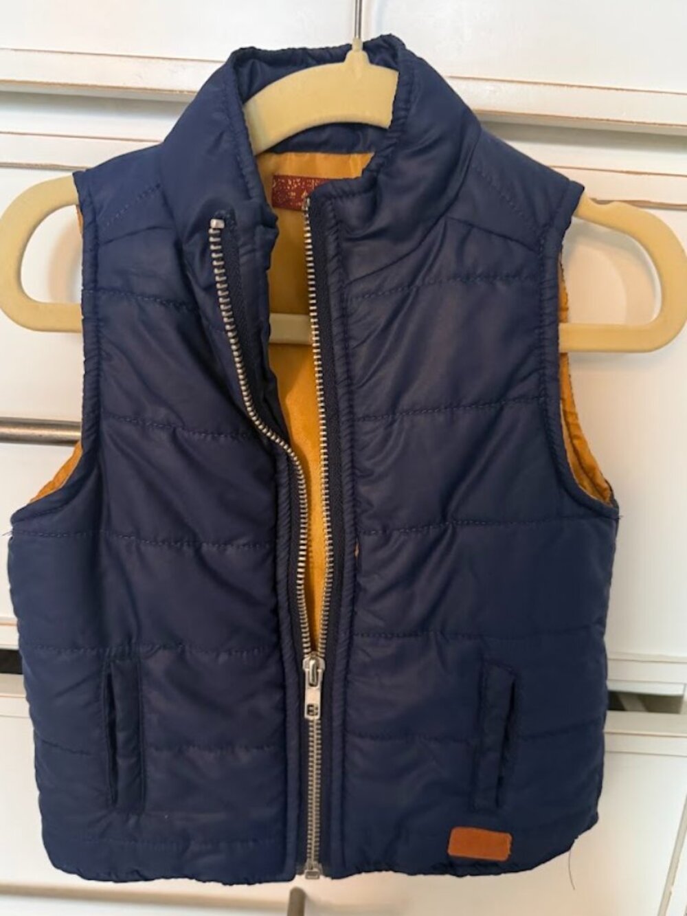 Seven For All Mankind Toddler Blue Vest | 12M